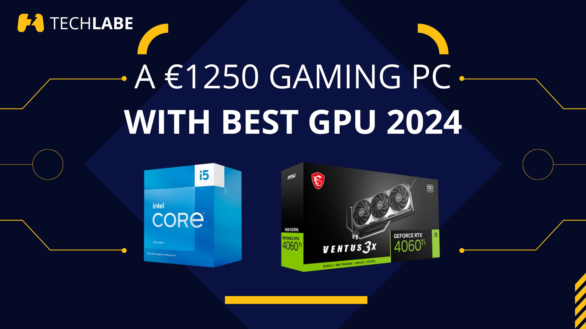 Building a Gaming Powerhouse: A €1250 PC Setup with the Best GPU and Storage for 2024